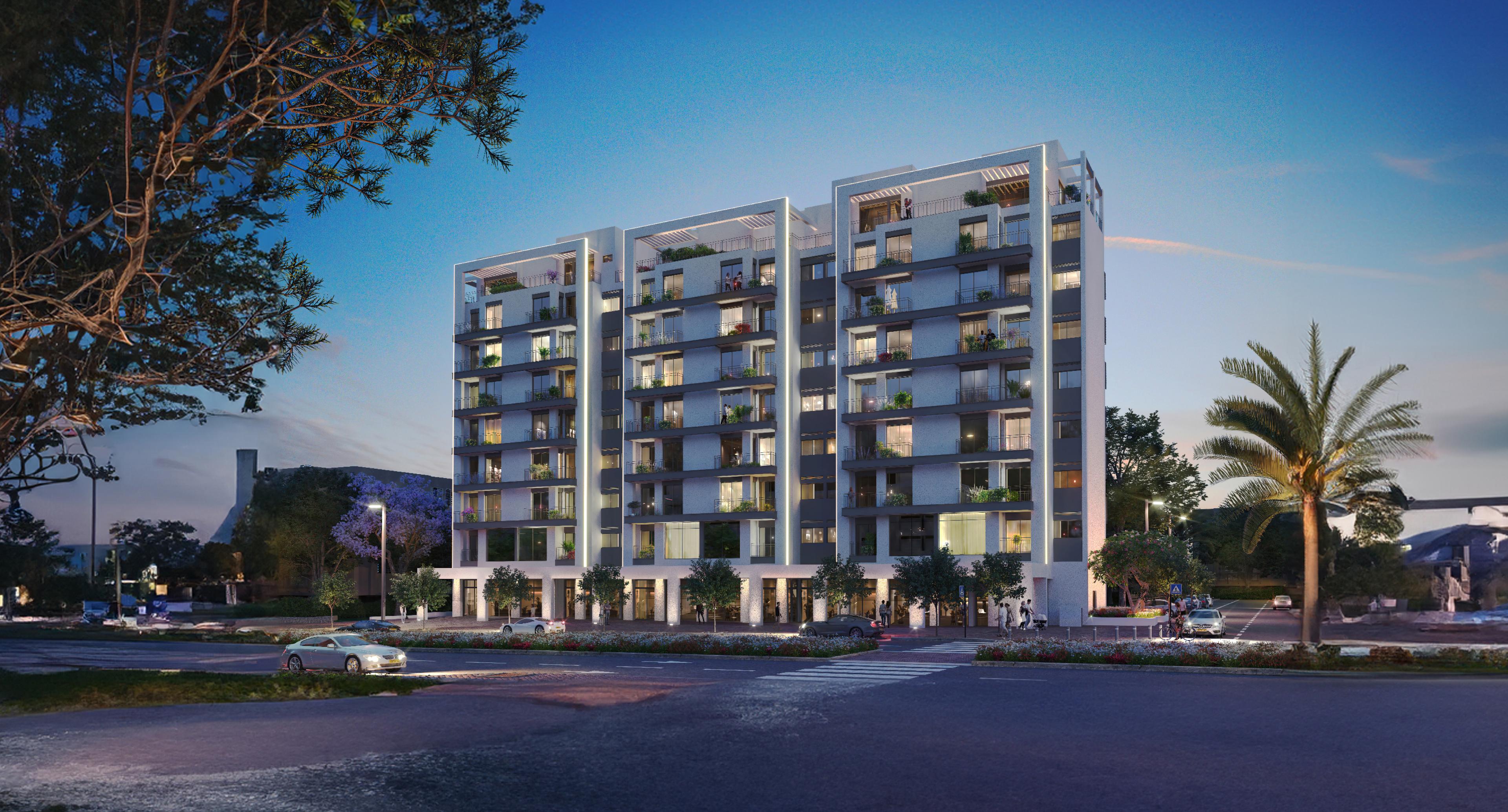 מתחם מגורים יוקרתי בשכונת רמת אביב A Luxury Residential Complex in the Ramat Aviv Neighborhood