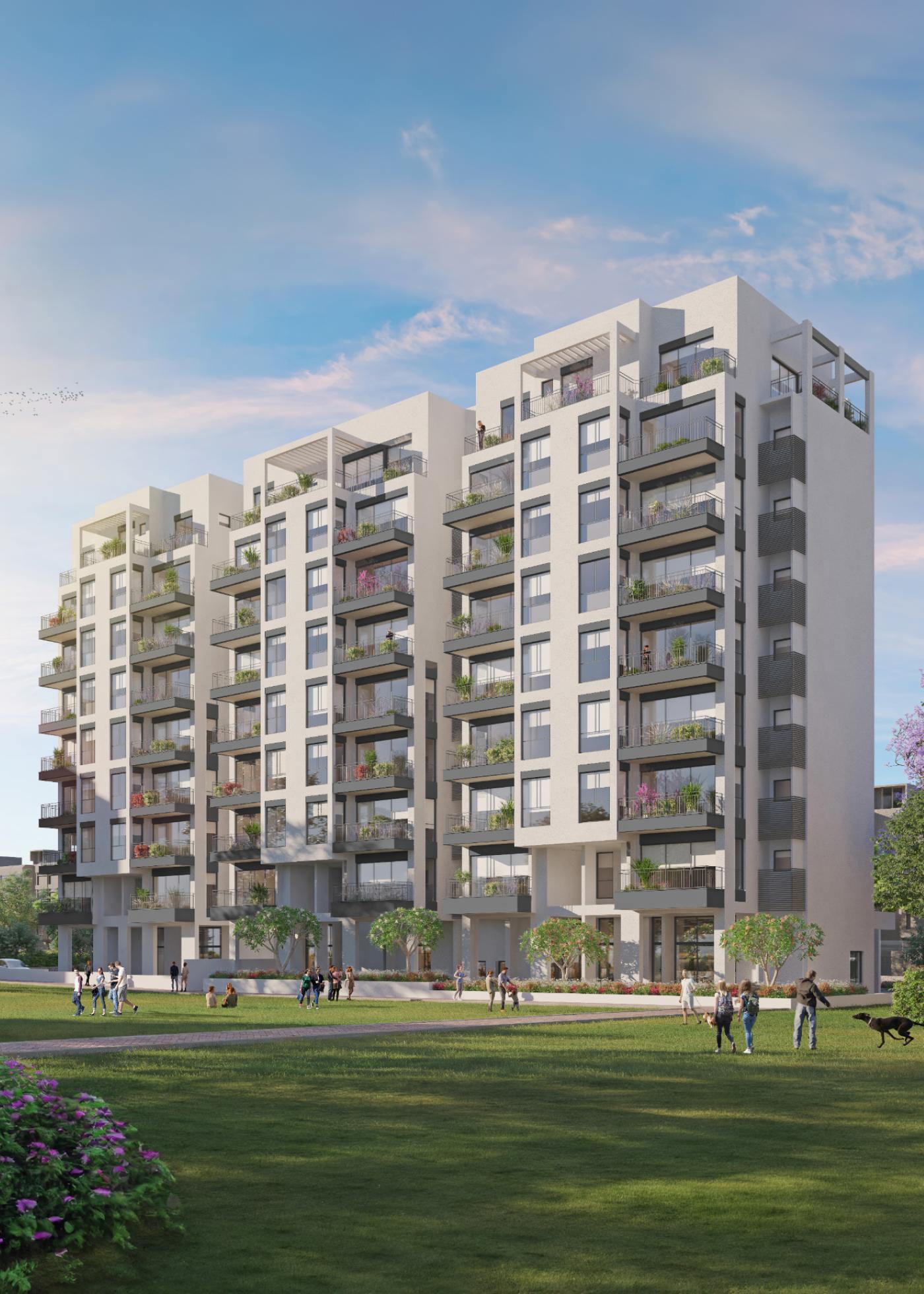 שטחים ירוקים מסביב לפרויקט איינשטיין Green Spaces Surrounding the Einstein Project