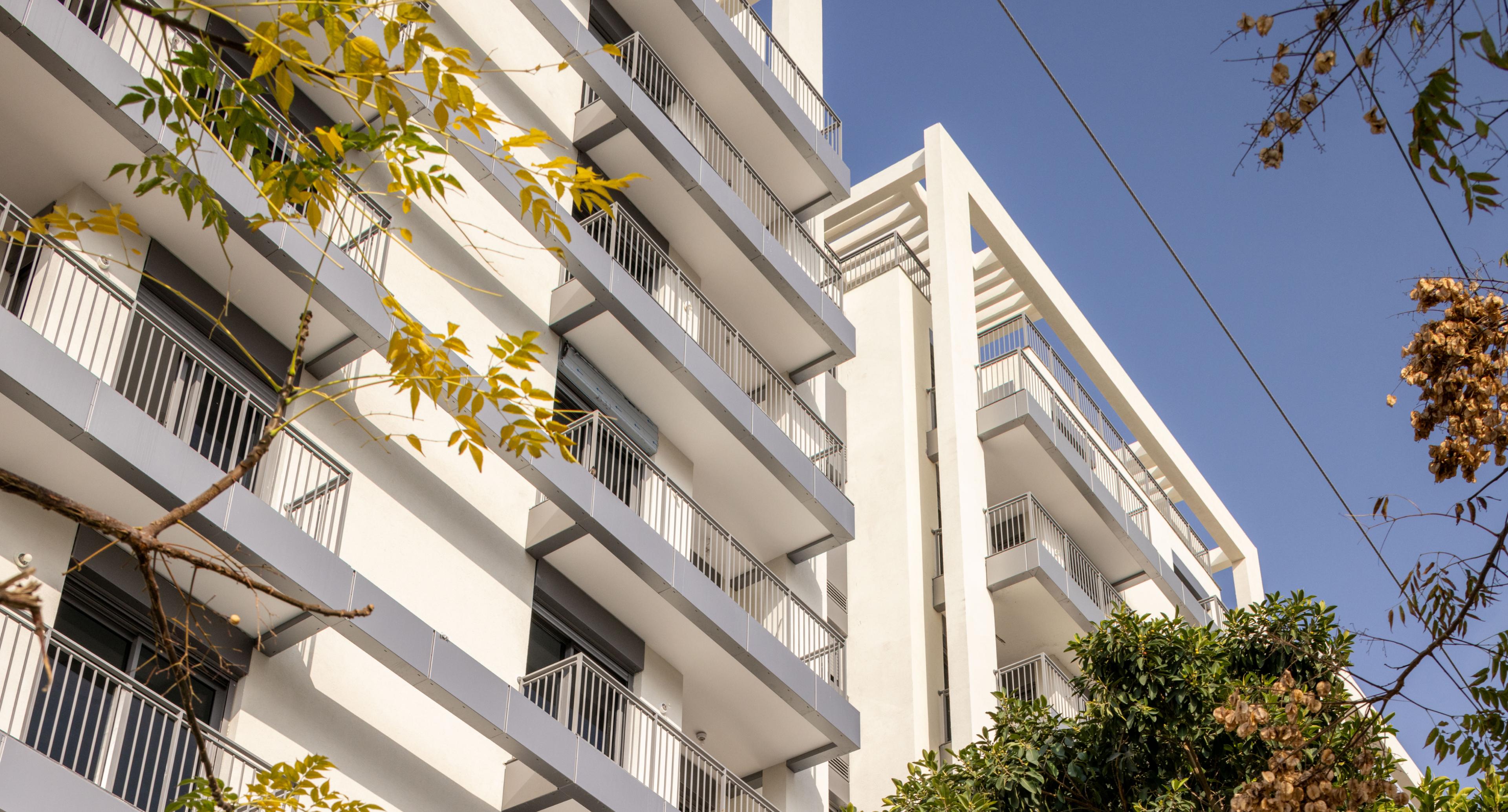 בנייני מגורים פרויקט איינשטיין רמת אביב Residential Buildings of the Einstein Project in Ramat Aviv
