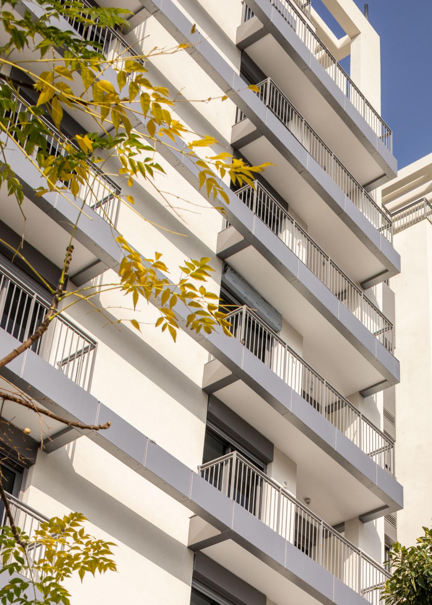 בנייני מגורים פרויקט איינשטיין רמת אביב Residential Buildings of the Einstein Project in Ramat Aviv